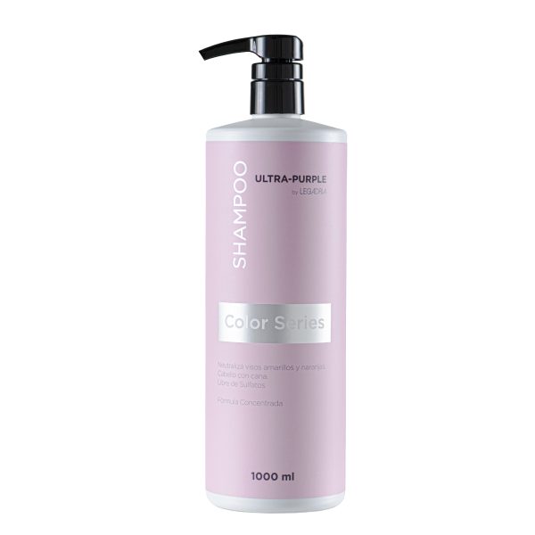 Shampoo Matizador Morado Ultra Purple Fórmula Concentrada 1000 ml